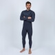 Wetsuit for diving and freediving to surface watersports