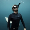 Wetsuit for diving and freediving to surface watersports